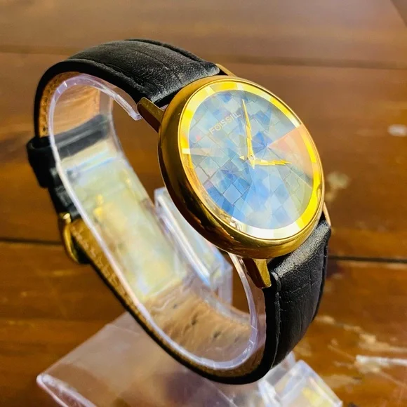 1994 FOSSIL ABALONE SHATTERED WATCH PC-7306 - www.disolcolor.com display picture 2